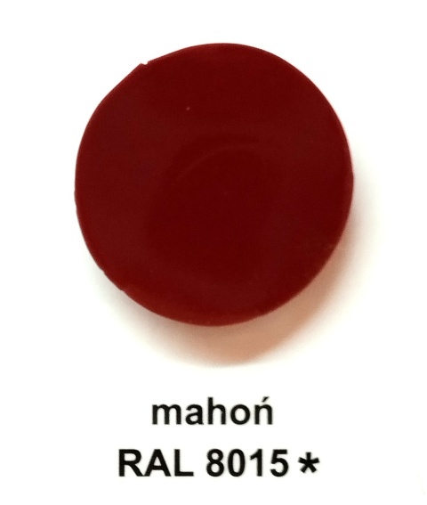 LAKMA MODESIL NO11 Silikon neutralny MAHOŃ RAL 8015 600 ml szklenie okien