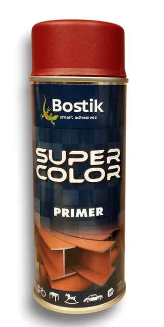 Lakier podkładowy spray PRIMER Bostik czerwony 400 ml