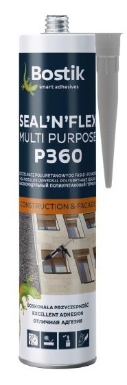 POLYURETHANE-50 FC (Den Braven P 360) poliuretan czarny 310 ml