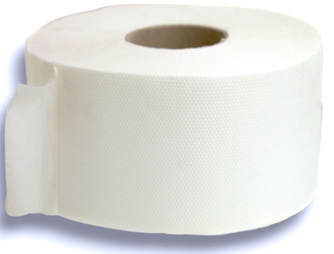 Papier toaletowy Jumbo 12szt zgrzewka 120m średnica 17cm rolki przemysłowe