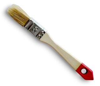 Pędzel Płaski ECO 20mm drewniana Rączka - Idealny do Malowania Lakierowania