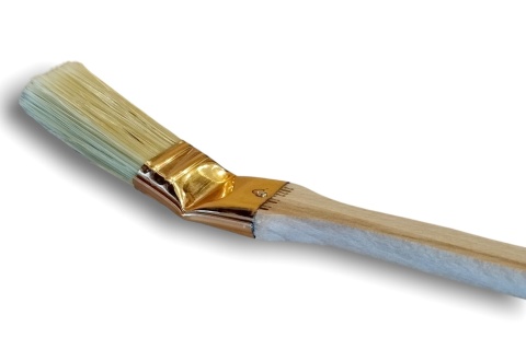 Pędzel kaloryferowy kątowy płaski Nespoli szer 2,5cm dług 40cm