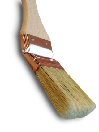 Pędzel kaloryferowy kątowy płaski Nespoli szer 3,5cm dług 40cm