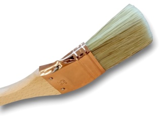 Pędzel kaloryferowy kątowy płaski Nespoli szer 3,5cm dług 40cm