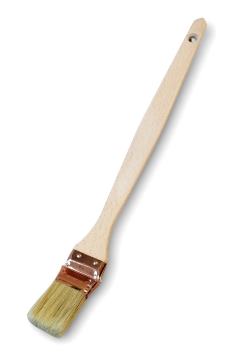 Pędzel kaloryferowy kątowy płaski Nespoli szer 3,5cm dług 40cm