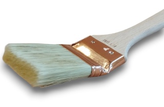 Pędzel kaloryferowy kątowy płaski Nespoli szer 4,5cm dług 40cm