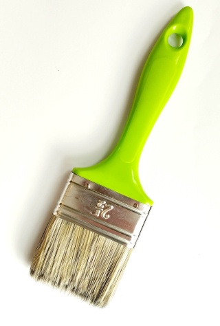 Pędzel płaski do lakieru do drewna z rączką polipropylenową szer 2,5 cala