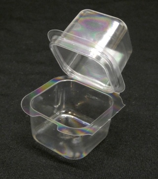 Pojemniki organizacyjne 5x5x5cm na drobiazgi, leki, śrubki, żetony - 100szt