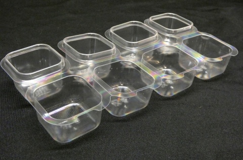 Pojemniki organizacyjne 5x5x5cm na drobiazgi, leki, śrubki, żetony - 100szt