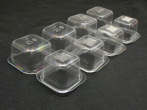 Pojemniki organizacyjne 5x5x5cm na drobiazgi, leki, śrubki, żetony - 100szt