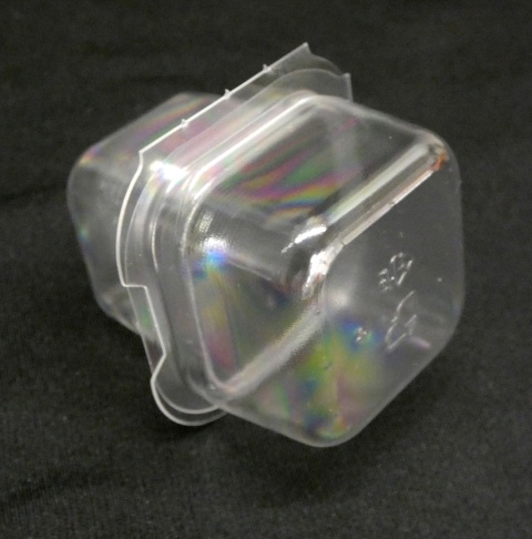 Pojemniki organizacyjne 5x5x5cm na drobiazgi, leki, śrubki, żetony - 100szt