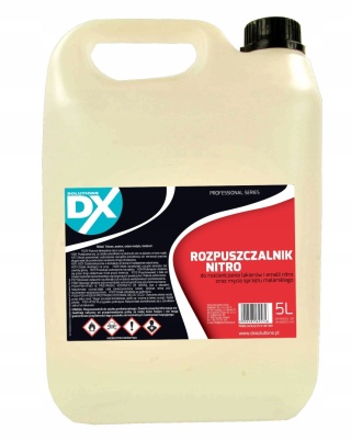 Rozcieńczalnik nitro DX Solutions 5 L rozpuszczalnik do farb nitro lakierów