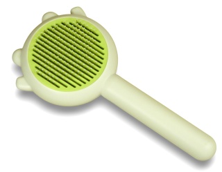 SZCZOTKA SAMOCZYSZCZĄCA DLA PSA KOTA Wyczesywanie SIERŚCI 20×9cm