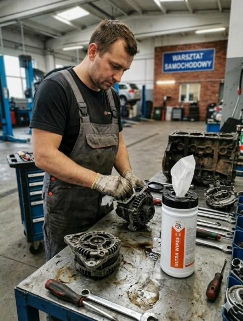 Seal-it 515 Ultra-Wipes - Chusteczki do usuwania silikonu, piany i kleju