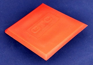 Szpachelka do wygładzania silikonu trapezowa 85x85x4,3mm