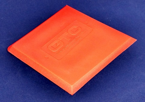 Szpachelka do wygładzania silikonu trapezowa 85x85x4,3mm