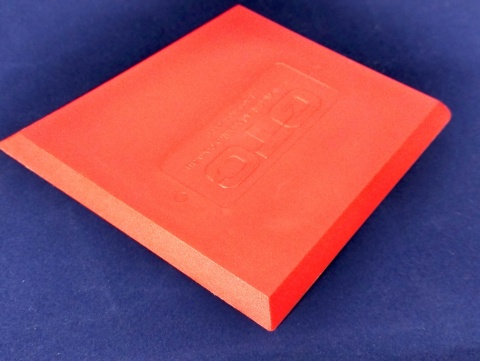 Szpachelka do wygładzania silikonu trapezowa 85x85x4,3mm