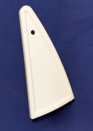 Szpachelka do wykańczania silikonu trójkątna