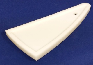 Szpachelka do wykańczania silikonu trójkątna