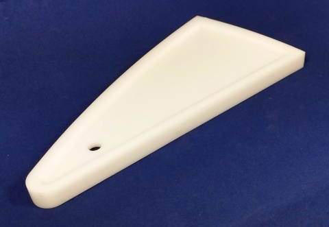 Szpachelka do wykańczania silikonu trójkątna