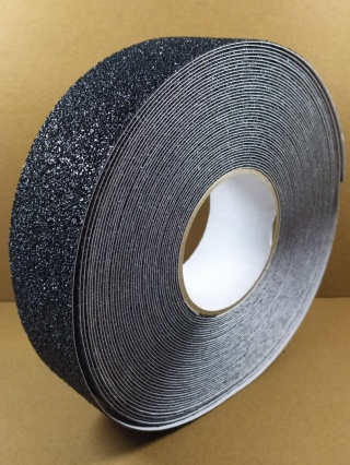 Taśma antypoślizgowa czarna 48mm x 20m zewnętrzna mocny klej schody