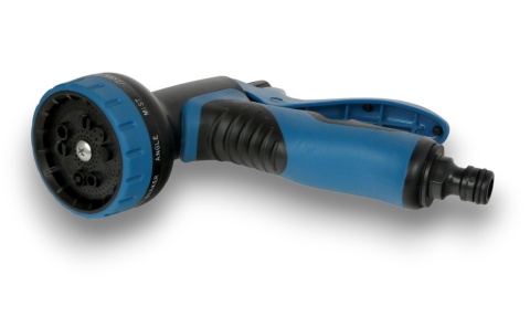 Wąż Ogrodowy Elastyczny Rozciągliwy 50m Pistolet Wieszak Mosiężne Złączki