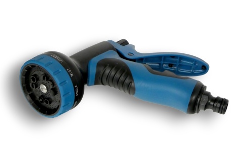 Wąż Ogrodowy Elastyczny Rozciągliwy 50m Pistolet Wieszak Mosiężne Złączki