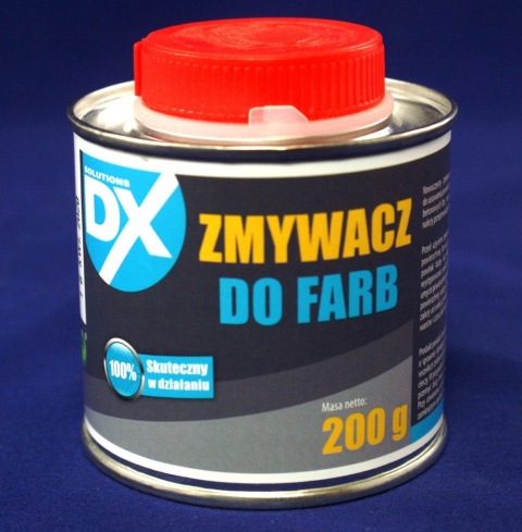 Zmywacz do farb i lakierów emulsja drewno metal szkło beton 200g mocny DX