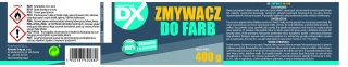 Zmywacz do farb i lakierów emulsja drewno metal szkło beton 400g mocny DX