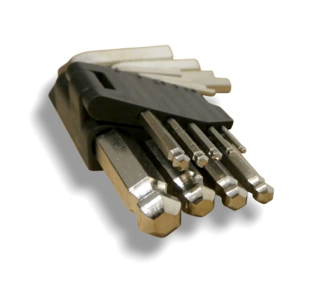 KLUCZE IMBUSOWE Z KULKĄ 1.5-10 MM CV 9 SZTUK dlugość 45-110mm