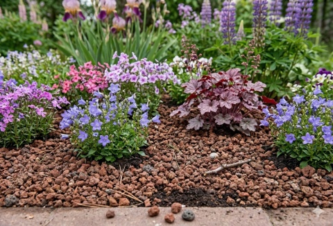 Lawa wulkaniczna 3-8mm naturalne podłoże sukulenty rośliny ogrodowe - 20 L