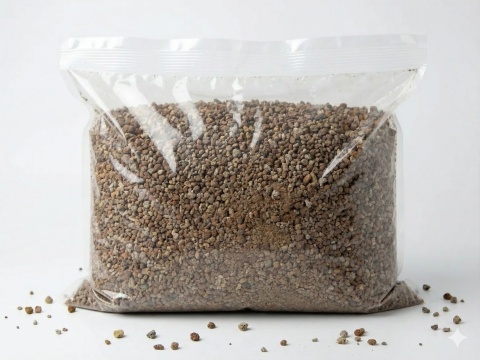 Lawa wulkaniczna czerwona drobna 2-5 mm naturalne podłoże do sukulentów 20L