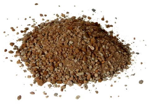 Lawa wulkaniczna czerwona drobna 2-5 mm naturalne podłoże do sukulentów 20L