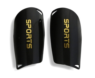 Ochraniacze piłkarskie SPORTS L 20x9 cm - lekkie, amortyzacja EVA, 3 kolory