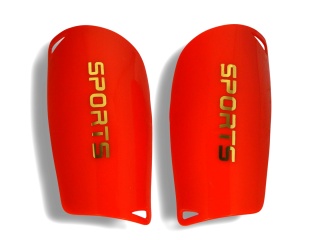 Ochraniacze piłkarskie SPORTS - lekkie, amortyzacja EVA 3 kolory M 16x7,5cm