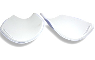 Ochraniacze piłkarskie SPORTS -lekkie amortyzacja EVA 3 kolory S 12,5x6,5cm