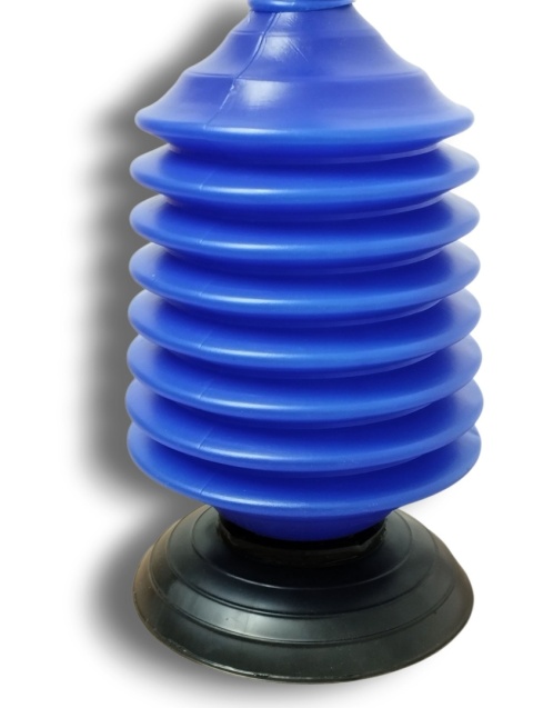 PRZEPYCHACZ DO RUR SYFONU WANNY ZLEWU WC 53,5x14cm mocna pompka