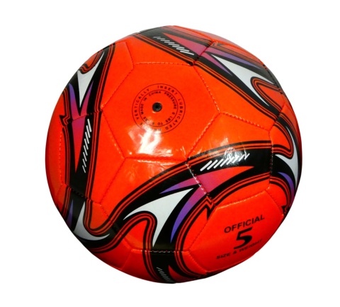 Piłka nożna 32 panele treningowa rekreacja wytrzymała mix kolorów rozmiar 5