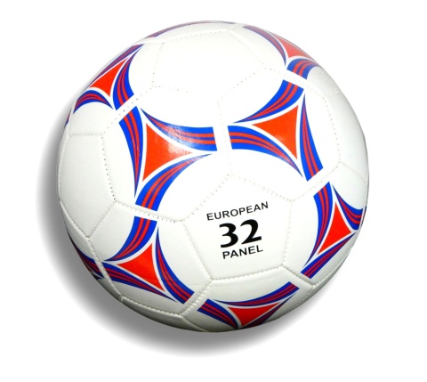 Piłka nożna 32 panele treningowa rekreacja wytrzymała mix kolorów rozmiar 5
