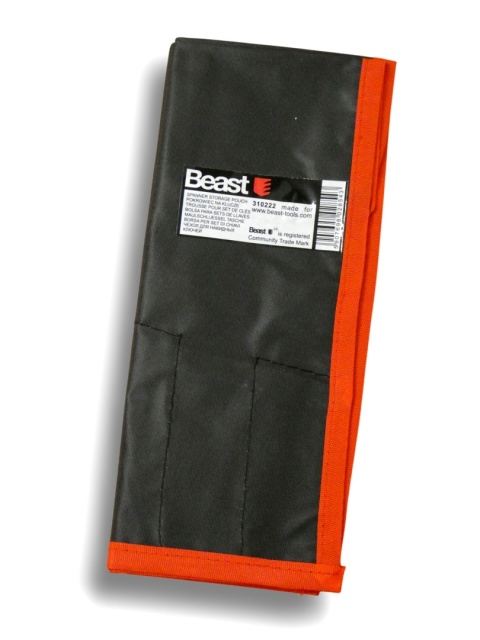 Płachta Organizer na klucze płaskie BEAST 12 kieszeni 6-32mm płachta 62x34