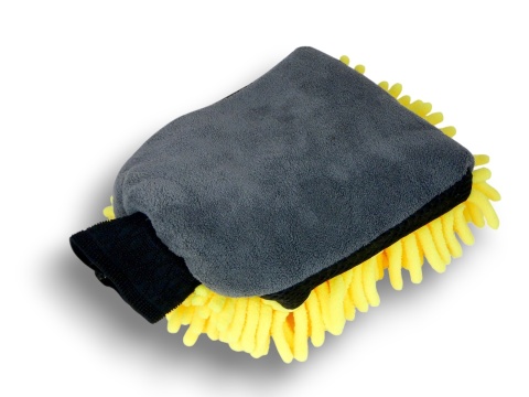 Rękawica Mikrofibra do Mycia Auta Felg Kurzu Mebli Okien Gruba Chłonna