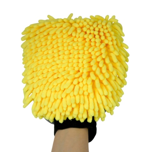 Rękawica Mikrofibra do Mycia Auta Felg Kurzu Mebli Okien Gruba Chłonna