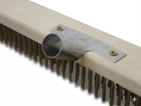 SZCZOTKA DRUCIANA DO SZOROWANIA DO KOSTKI MOCNA BEAST 50x6cm stalowy włos