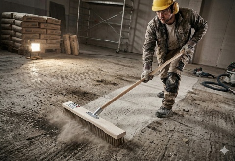 SZCZOTKA DRUCIANA DO SZOROWANIA DO KOSTKI MOCNA BEAST 50x6cm stalowy włos