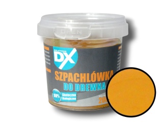 Szpachlówka do drewna DX - wypełnia ubytki, łatwa obróbka 200 g OLCHA
