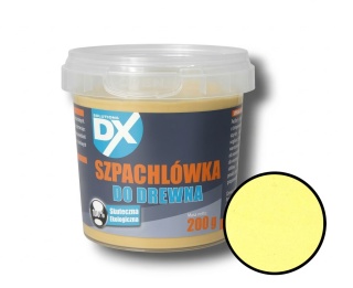 Szpachlówka do drewna DX - wypełnia ubytki, łatwa obróbka 200 g SOSNA