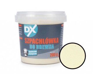 Szpachlówka do drewna DX - wypełnia ubytki, łatwa obróbka 200 g ŚWIERK
