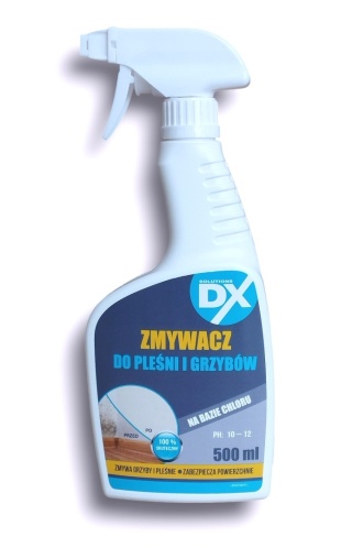 Zmywacz DX pleśni grzybów 500ml bardzo skuteczny zabezpiecza powierzchnie